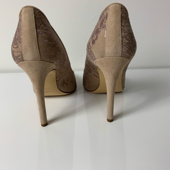 MAX  MARA LECCIO VAR01 Women's Nude Heels - Picture 6 of 8